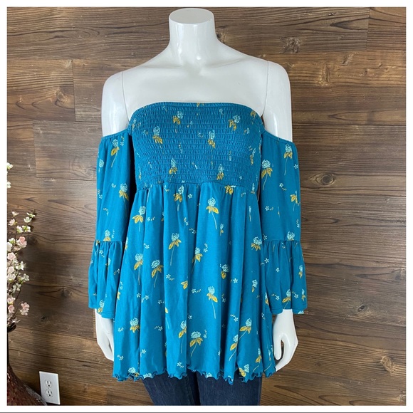 Free People Lana Off The Shoulder Tunic - Picture 4 of 7